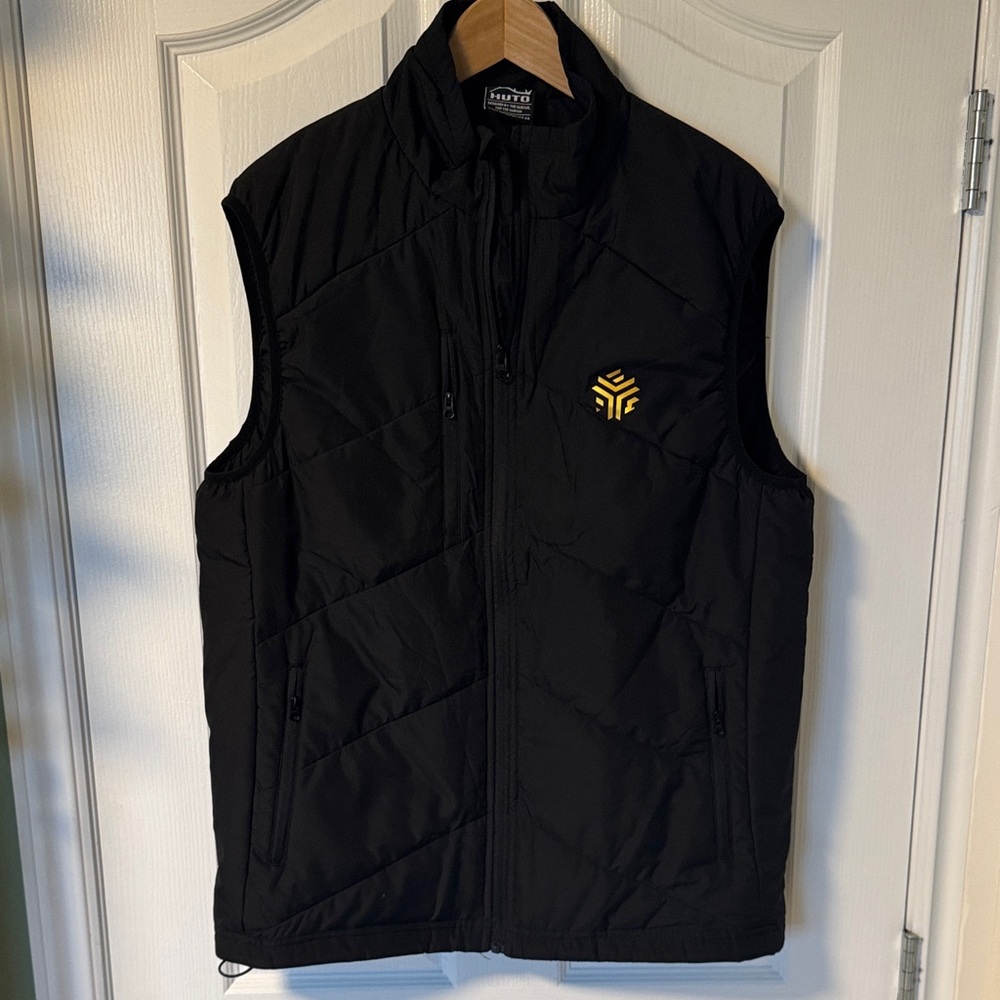 Huto 3M Men's Hunting Black Puffer Vest